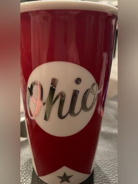 2016 Collectible Starbucks Ohio Traveler ceramic mug from the local collection